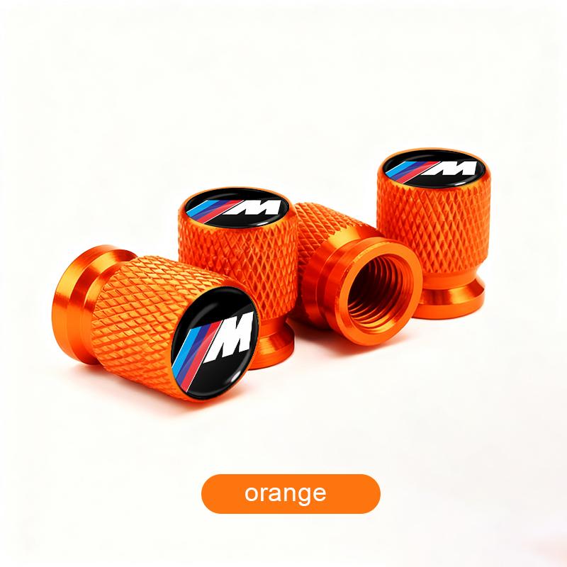 4Pcs Car Wheel Tire Valve Caps Air Stem For BMW M8 M7 M6 M5 M4 M3 M2 M1 F30 F10 F15 E30 E46 E90 E60 3 Series 5 Series 7 Series