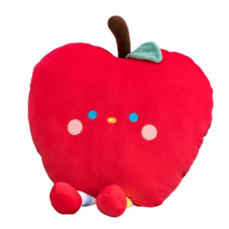 Ultra-soft Crystal Fleece Stuffed Fruit And Bread Plush Toys For Sleeping And Snuggling