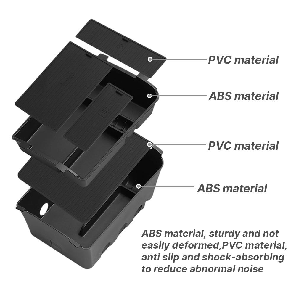 Бокс для хранения в подлокотнике для 7-местной версии внедорожника Hyundai Palisade 2026 года, двухслойный органайзер-лоток для центральной консоли