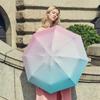 Mini Gradient Sun Umbrella Ultralight Sunscreen Umbrella Women Anti-UV Pocket Capsule Sun&Rain Dual-use Sunshade Parasol