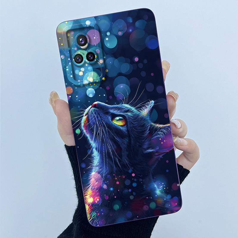 Для Vivo V21 4G VIVOV21 5G Чехлы V2066 V2108 V2050 Мягкий Силиконовый Чехол для Телефона Сладкая Печать Милый Мультяшный Защитный Расписной Чехол