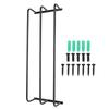 Rolled Towels Rack Three Tubes Iron Wall Mounted Bath Towel Holder Vertical Towel Rack for Bathroom
