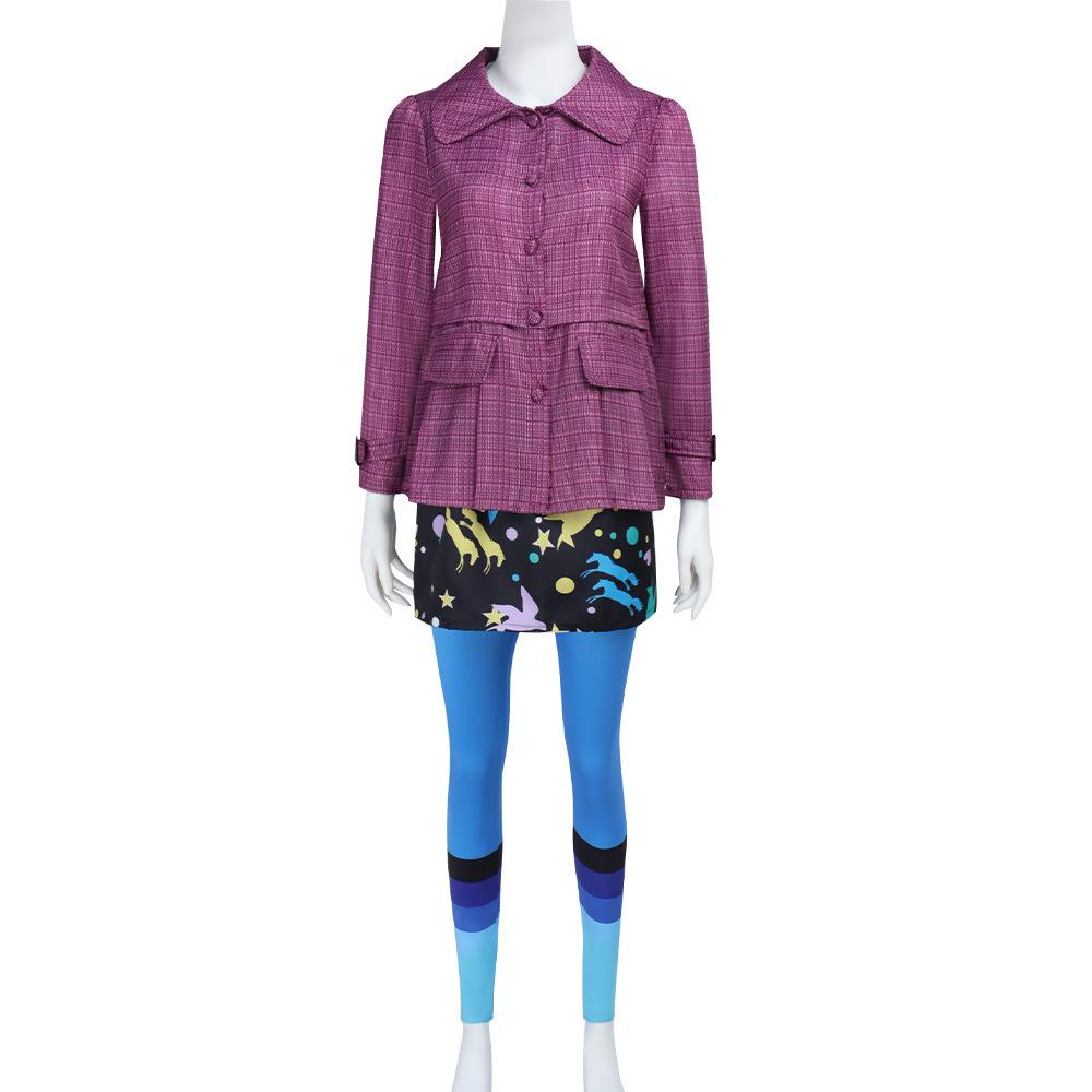 Луна Косплей Ролевая Игра Лавгуд Костюм Магия Кино Очки Юбки Гольфы Комплект Одежда Женские Наряды Хэллоуин Карнавальные Костюмы