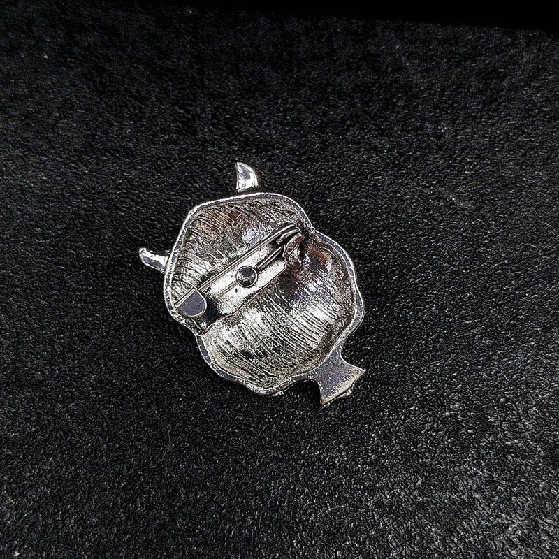 Очаровательная брошь в виде совы - булавка в средневековом стиле для мужчин и женщин