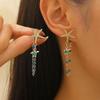 Bohemian Vacation Beach Style Sea Star Turtle Earrings For Women