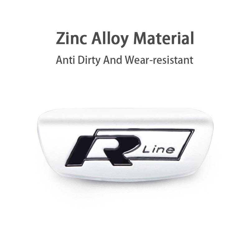 2026 Новые Для VW VOLKSWAGEN 3D Металлические Значки R R line GTI Накладки на Руль Наклейки Авто Стайлинг Для VW Golf GTI Sportsvan Sagit