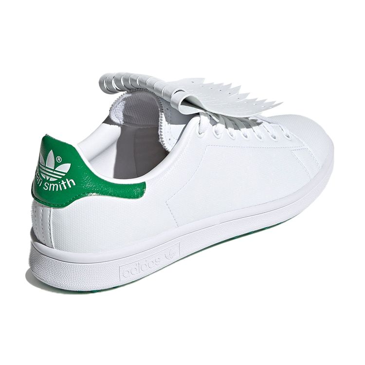 adidas Мужские кроссовки для гольфа Stan Smith Primegreen без шипов Облачно-белый Зеленый Q46252