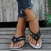 New Women's Shoes Spring and Summer Wedge Heels Slippers Women's Beach Sandals Metal Buckle Wedge Heels Fashion Casual
