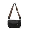 Trendy Pillow Bag For Women In Black Khaki And Brown Stylish Soft Pu Material