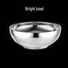 Liliu 304 Stainless Steel Double-Layer Insulated Bowl