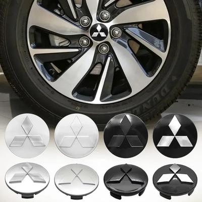 4 шт. 60 мм Колпачки ступицы колеса автомобиля для Ralliart Lancer 10 Asx Outlander Asx Pajero Sport L200 Автоаксессуары