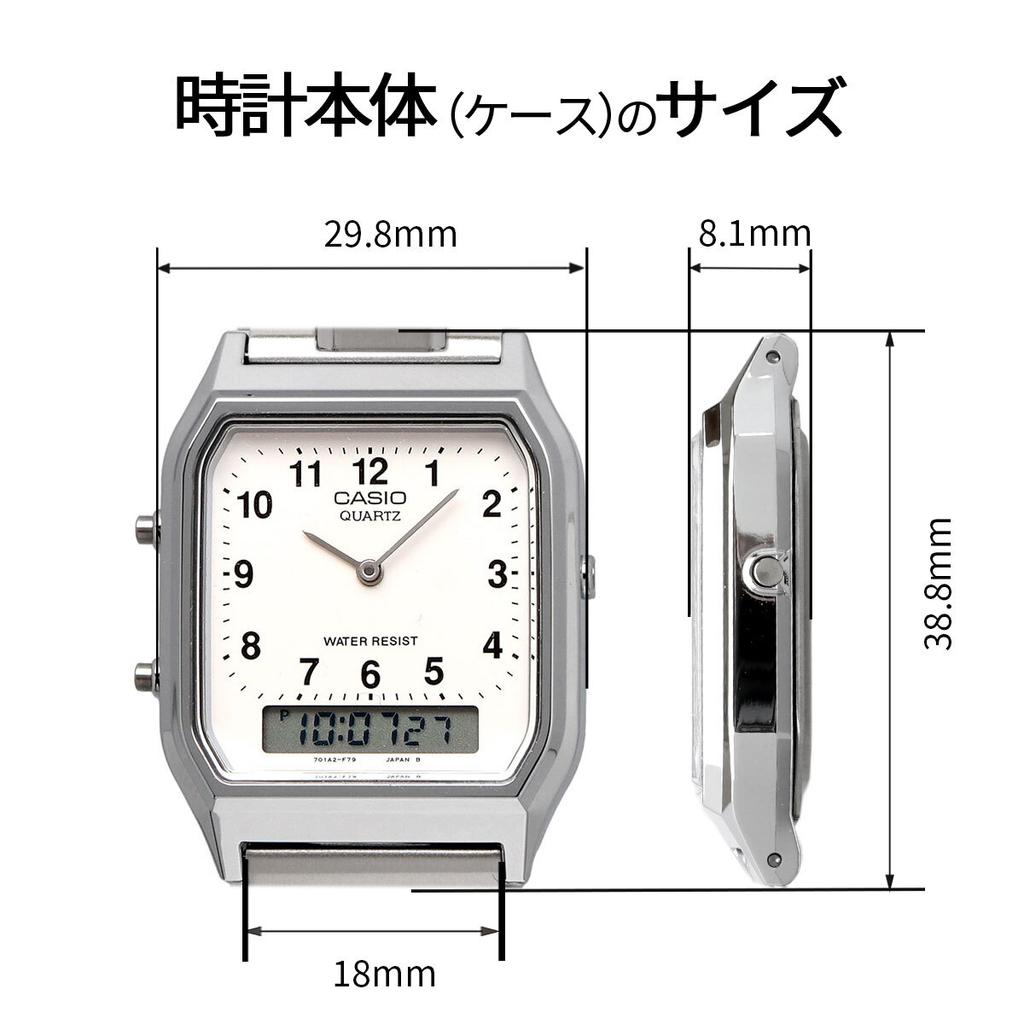 Casio Часы для мужчин и женщин, Аналогово-цифровые, AQ-230A-7BMQ