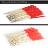 10pcs/lot 18cm Peacock Feather Float Fishing Float Bobber with Rings for Fishing Floating Floats