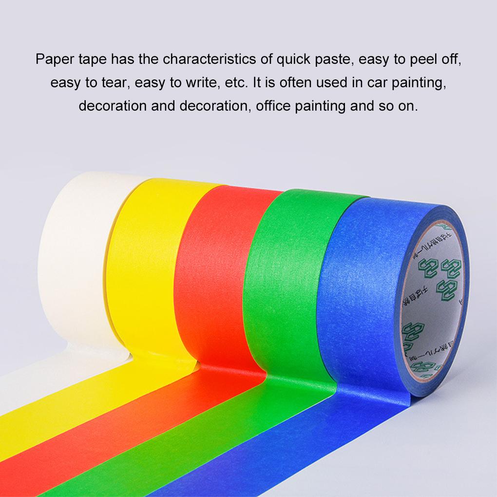 5 шт. бумажная лента-лягушка, малярная лента для покраски, синяя лента для декора помещений, самодельная лента