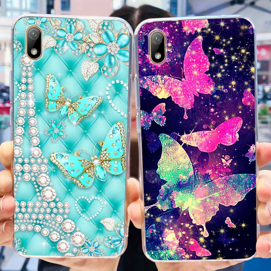For Huawei Y5 2019 Phone Case Huawei Y5 (2019) AMN-LX9 LX1 LX2 LX3 Fashion Painted Soft Silicone TPU Slim Back Cover