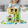 Wood Building Blocks Set Wooden House Development Construction for Children Kids
