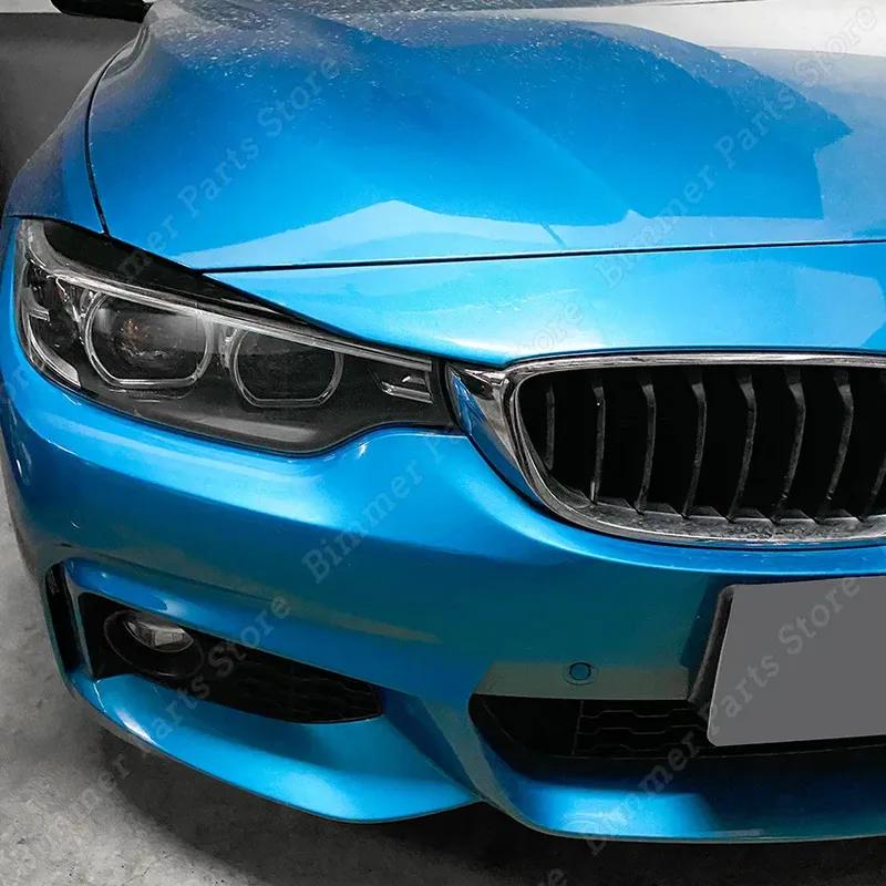 2 шт. ABS злые фары брови веко угол глаз для BMW 4 серии F32 F33 F36 F82 F83 M4 420d 420i 425d 430i 435i 2013-