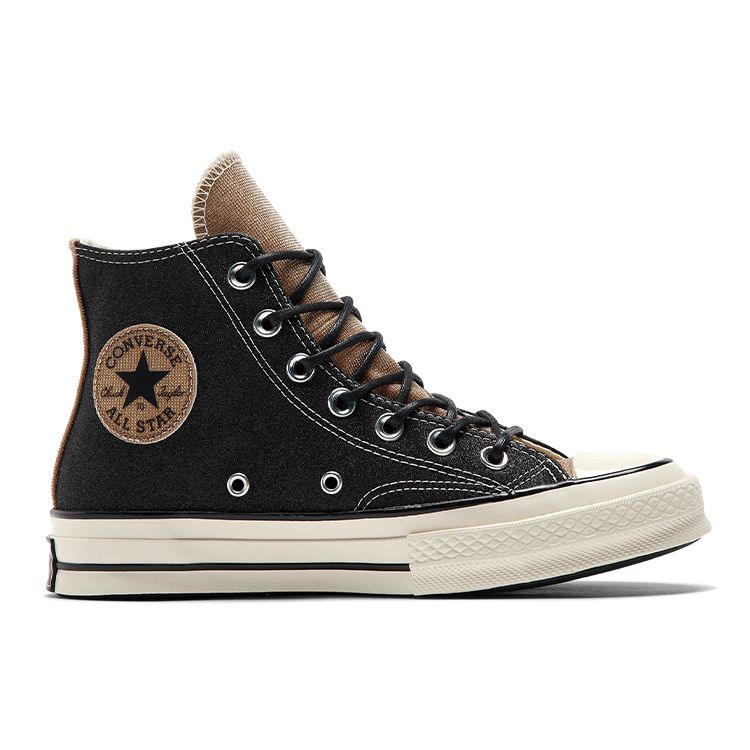 Converse Chuck 70 High Черный/Золотой/Эгрет 572265C