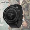Умные часы North Edge Мужские Спидометр Спортивные часы Альтиметр Барометр Компас для Хайкинга Фитнес-трекер Цифровые носимые часы