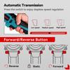 ONEVAN Brushless Electric Ratchet Wrench 1/2'' 1000NM Removal Screw Nut 4800RPM Car Repair Power Tool for Makita 18V Battery