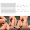 12/20 Silicone Invisible Clear Rings Size Adjuster Tighten Reducer Jewelry Silicone Cushions for Adjustable Size Comfort