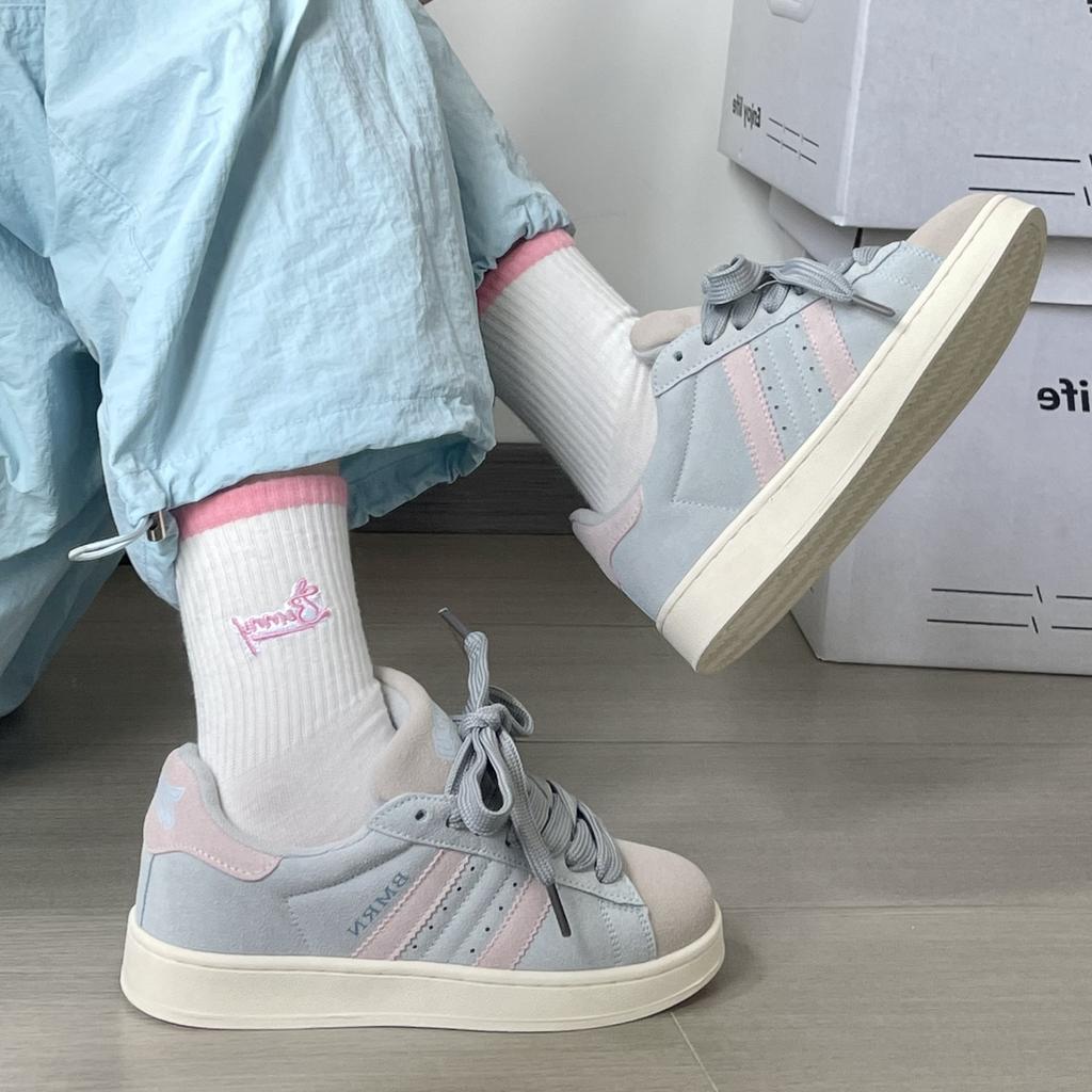 Summer new chic student taro blue dessert child shell head sports shoes casual skateboard shoes