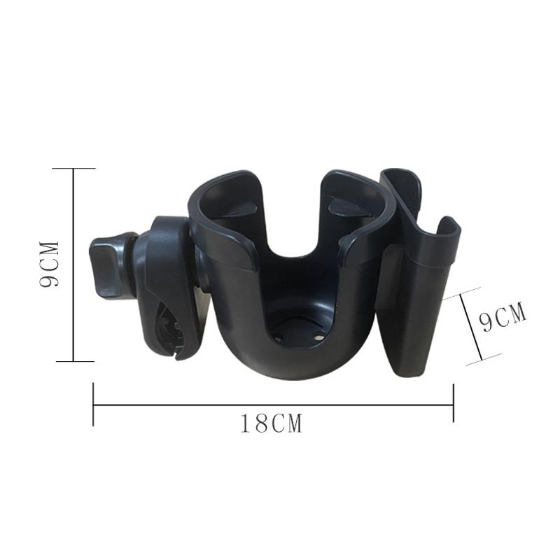 Pram Cup Holders Children's Stroller Bottle Holders Pram Bottle Holders Anti-Slip Design Pram Accessories Mobile Phone Holders