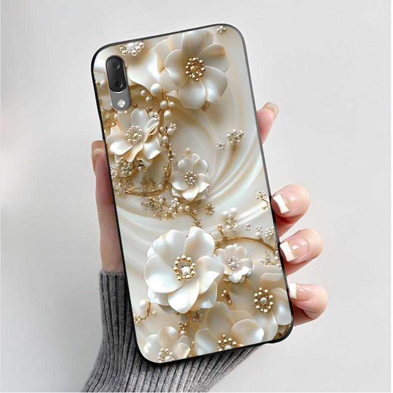 Case For Sony Xperia L3 L 3 L3312 L4312 L4332 L3322 Phone Case Luxury Fashion Butterfly Flowers Black Silicone Soft Back Cover