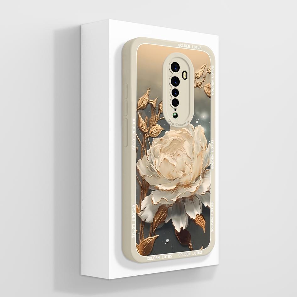 For OPPO Reno 2 3 4 5 2F 2Z 4F 5F 5K 5Z Lite Pro Phone Cases Beautiful Label Butterfly Patterns Soft Silicone Anti Drop Protective Shell For OPPO Capa