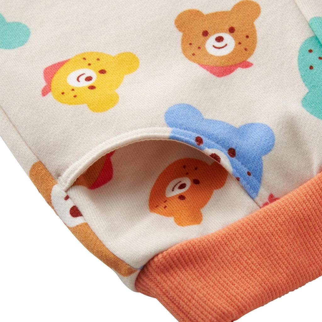 MIKIHOUSE HOT BISCUITS Брюки для мальчиков и девочек, малышей, детей, детская одежда, многоцветные, 80см, 73-3201-141