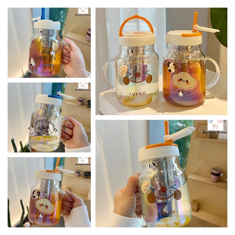 Versatile Glass Mug For All Occasions High Temperature Resistance Sealed Lid Suitable For Gifting