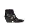 Черные ботильоны Hermine FL7HRM LEA10
