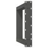 Vidaxl Nogi Do Stołu Konsolowego, 2 Szt., Antracyt, 38X(72-73)Cm, Stal
