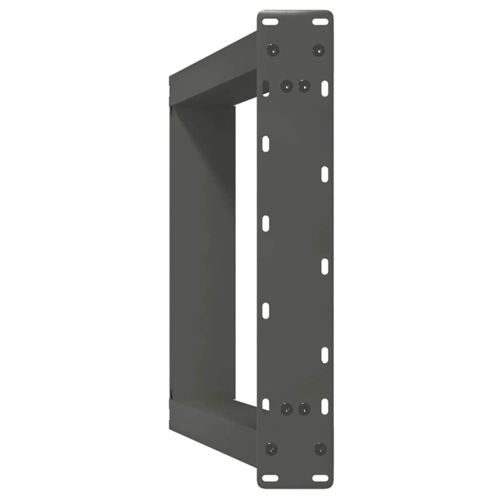 Vidaxl Nogi Do Stołu Konsolowego, 2 Szt., Antracyt, 38X(72-73)Cm, Stal