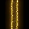 Vidaxl Sznur Lampek Led, 2000 Diod W Kolorze Ciepłej Bieli, 17 M, Pvc