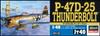 Hasegawa US Army Thunderbolt Plastic Model JT40 1/48 P-47D-25