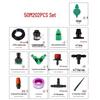 Automatic 50m Drip Irrigation Kit for Garden, Flower Watering, and Cooling Atomization