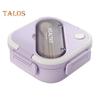 1 Set Bento Case Large Capacity Storing Easy To Clean Useful School Students 3 Grids Lunch Case with Cutlery Household Supplies