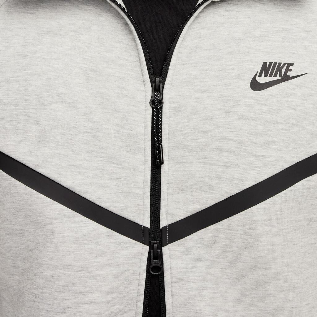 Куртка Nike Tech Full-Zip Windrunner Hoodie (HV0949) темно-серый вереск/черный