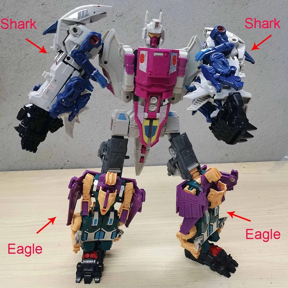 В НАЛИЧИИ AOYI Трансформация Abominus BMB TB13C 5-в-1 Cutthroad Combiners Rippersnapper Sinnertwin Dinoking Volcanicus Игрушки