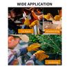 Leather Work Gloves for Men and Women Cowhide Gloves with Elastic Cuff Winter Warm Gloves for Wood Cutting  Construction  Truck Driving  Gardening  Y