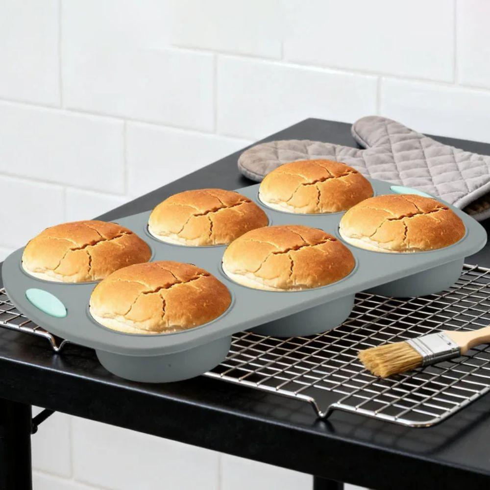 Anti-scalding Silicone Bread Pan Non-stick Baking Tray Durable Baking Mold  Oven