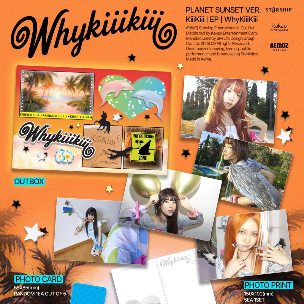 [Предзаказ] KiiiKiii WhyKiiiKiii Лимитированный Альбом 2 Версии