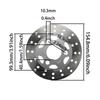 LINGQI RACING 155mm Front Brake Disc Rotor With 3 Mounting Screw for Monkey Z50 Bike Z50R Pit Dirt Bike Motorbike Accessories