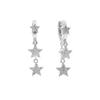 2026 Gold Silver Plated Trendy Women Jewelry Cute Lovely Dangling Star Charm Drop Charm Hoop Earring