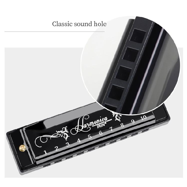 Blues Harps Губная гармошка 10 отверстий 20 тонов Гармоника для начинающих, профессионалов
