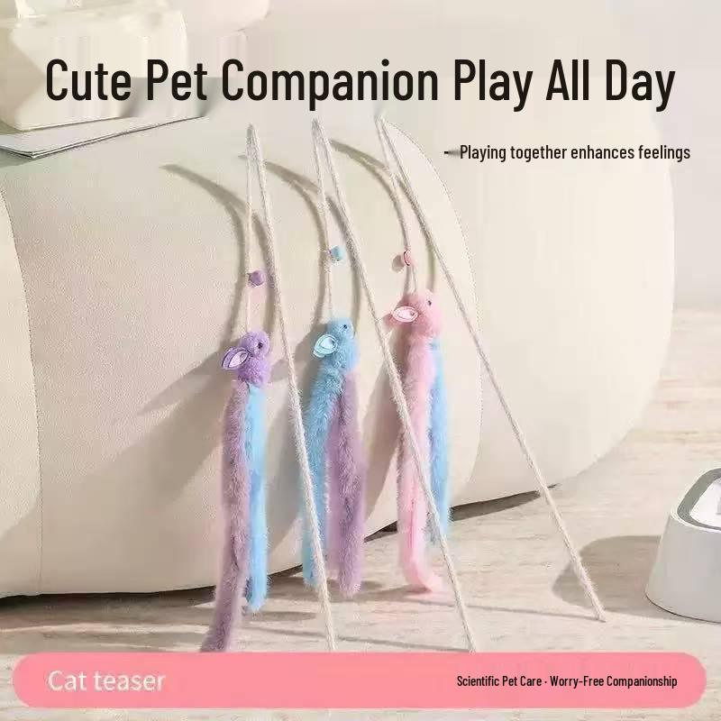Mint Ball & Mouse Teeth Grinding Cat Toy Set - Bite-Resistant and Boredom Relief for Pets