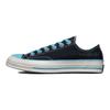Converse 1970-е Chuck 70 Chuck Taylor All Star Повседневные низкие парусиновые кеды Унисекс Кроссовки Черные Синие 171936C
