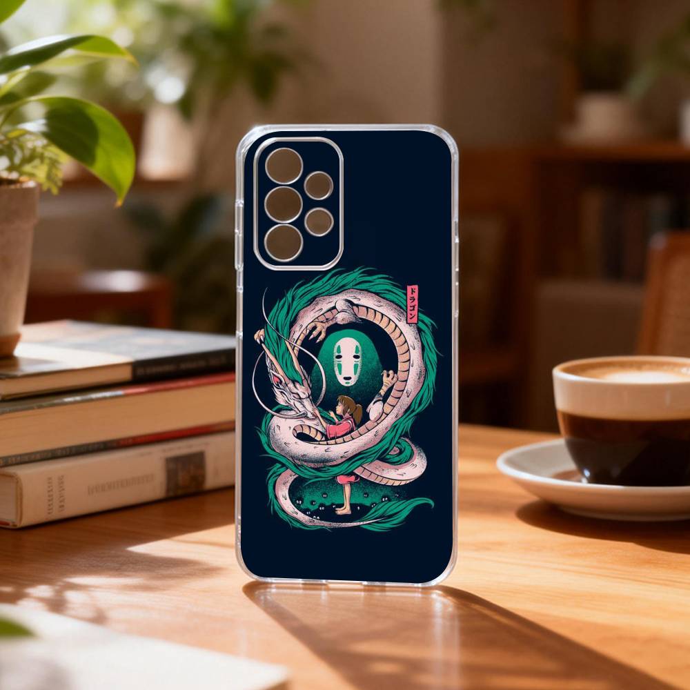 S-Spirited C-Chihiro O-Ogino A-Away-S Чехол для телефона Прозрачный Силиконовый Мягкий Для Samsung S25,S24,S21,S22,S23,S30,Ultra,S20,Plus,Fe
