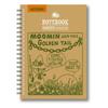 Gakken Staful Moomin Ring D07578 Notebook, Outdoor, B6, Beige,